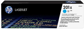 Фото 1/10 Картридж лазерный HP 201X CF401X голубой (2300стр.) для HP CLJ Pro M252/M277
