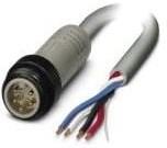 Фото 1/2 1416681, Sensor Cables / Actuator Cables SAC-5P-MINMS/2,0-U40 DeviceNet - Thick