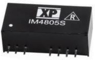 IM4812S, Isolated DC/DC Converters - Through Hole DC-DC, 2W reg., dual output, 4:1 Input, SIP