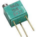 Y4053500R000J0L, Trimmer Resistors - Through Hole 500ohms 1/4w 5% 6.35mm sq seal