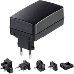 FW8030/12, 30W Plug-In AC/DC Adapter 12V dc Output, 2.5A Output