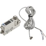 PFM710S-C4-B-W, PFM Series Integrated Display Flow Switch for Dry Air, Gas ...