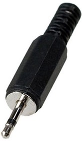 1-000 (NP-101), штекер аудио 2.5мм моно пластик на кабель