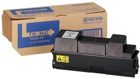 Фото 1/8 1T02J20EUC, Kyocera TK-360 - тонер-картридж для принтеров и МФУ Kyocera FS-4020DN. Ресурс 20000 страниц.