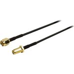 CSGP02210BK10, RF Cable Assembly, RP-SMA Male Straight - RP-SMA Female Straight ...