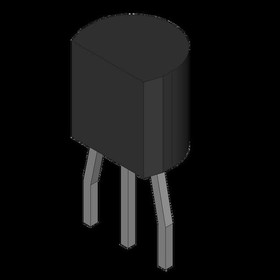 Фото 1/3 2N5551-YBU, Транзистор биполярный NPN 160В 0.6А 625мВт 3-Pin TO-92 россыпь