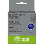 Картридж ленточный Cactus CS-D1-45018 45018 черный на желтом 12x7 для Dymo LM ...