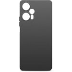Чехол (клип-кейс) BORASCO для Xiaomi Poco F5, черный [72052]