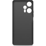 Чехол (клип-кейс) BORASCO для Xiaomi Poco F5, черный [72052]