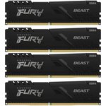 Оперативная память Kingston Fury Beast Black KF432C16BBK4/64 DDR4 - 4x 16ГБ ...