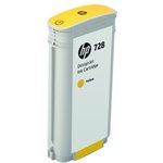 Картридж струйный HP 728 F9J65A желтый (130мл) для HP DJ T730/T830