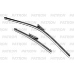 Щетка стеклоочистителя 650/360 мм бескаркасная комплект 2 шт PATRON WIPER BLADE ...