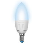 Светодиодная лампа Форма свеча, матовая LED-C37 7W/NW/E14/FR PLP01WH UL-00002411