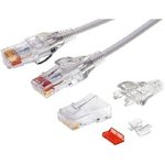 SS-39200-044, Modular Connectors / Ethernet Connectors CAT6 SHIELDED SMALL OD PLUG