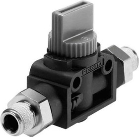 HE-3-1/8-1/8, 3/2 Bistable Pneumatic Manual Control Valve HE Series, R 1/8, 1/8in, 153296