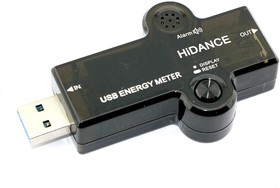 Фото 1/4 USB-тестер HiDANCE 3.6V-32V 0-5,1A
