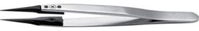 5SVR.SA.1, Tweezers ESD / Replaceable Tip Stainless Steel Straight / Fine 130mm