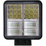 G0023-25MM, Фара дневного света 12/24 В 19 Вт 38 LED направленный свет квадрат ...