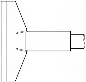 C470023, Жало паяльное для станции HD "лопатка" 32,2мм
