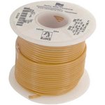 5858 OR005, Hook-up Wire 16AWG 19/29 PTFE 100ft SPOOL ORANGE