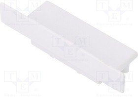 Фото 1/2 V4920001, Заглушка для профилей LED, белый, ABS, Назначение VARIO30-06