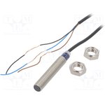 XS608B1NAL2, Inductive Barrel-Style Proximity Sensor, M8 x 1, 2.5 mm Detection ...