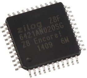 Фото 1/2 Z8F6421AN020SG, 8-bit Microcontrollers - MCU 64K FLASH ENHANCED 4K RAM 2 UARTS