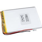 Аккумулятор универсальный 3x62x92 мм 3.8V 3000mAh Li-Pol (2 Pin)