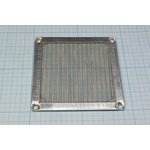 Металлическая защитная решётка для вентиляторов с фильтром 92x92мм ...