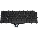 Клавиатура для ноутбука Dell Latitude 7520 9510 9520 черная с подсветкой