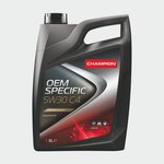 8209215, Масло моторное 5л CHAMPION oil, OEM SPECIFIC 5W30 C4 5L ...