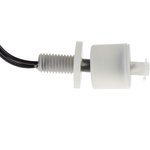 Vertical Polypropylene Float Switch, Float, 1m Cable, NO/NC, 240V ac Max, 120V dc Max
