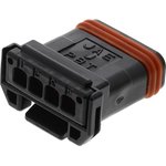 MX19004S51, Automotive Connectors 4P Sckt Housing Blk 2 way connector