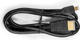 Фото 1/2 Соединительный кабель HDMI M- miсro-HDMI M 1 метр версия 1.4, 13700-MICRHD10