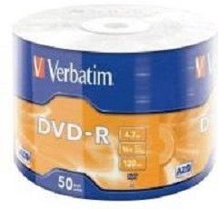 Verbatim Диски DVD-R 4.7Gb, 16-x Data Life (50 шт) (43791) – купить оптом и в розницу