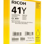 LE Картридж для гелевого принтера большой емкости GC41Y жёлтый для Ricoh Aficio ...