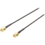 CSGP02000BK50, RF Cable Assembly, SMA Male Straight - SMA Male Straight, 5m, Black