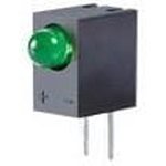 WP934CB/GD, LED Circuit Board Indicators R/A GREEN DIFFUSED
