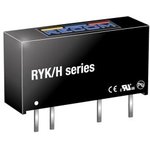 RYK-053.3S/H, Isolated DC/DC Converters - Through Hole 1W 5Vin 3.3Vout 303mA