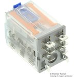 C7-A20FX/024VDC, POWER RELAY, DPDT, 10A, 24VDC, SOCKET