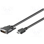 50579, Кабель, HDMI 1.4, DVI-D (18+1) вилка ...