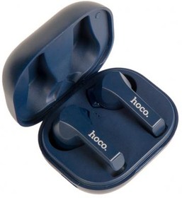 (6931474720009) наушники HOCO ES34 Pleasure wireless headset беспроводные с док станцией, синий
