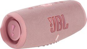 Фото 1/6 JBLCHARGE5PINK, JBL Портативная акустика Charge 5, Bluetooth, 40 Вт, IP67, розовый.