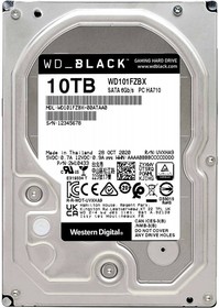 Фото 1/2 Жесткий диск WD Black WD101FZBX, 10ТБ, HDD, SATA III, 3.5"