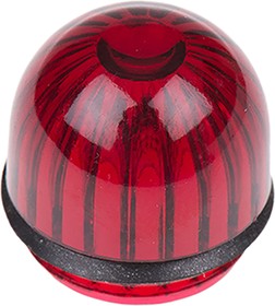 Фото 1/2 052-3191-003, Panel Mount Indicator Lens Domed Style, Red, 15.86mm diameter , 15.86mm Long