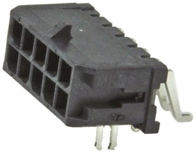 43045-1006, PCB Header, Plug, 8.5A, 600V, Contacts - 10