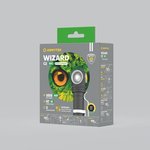 Фонарь Wizard C2 WG Magnet USB Теплый F09201W