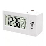 Perfeo Часы-будильник "Briton", белый, (PF-F3605) время, температура, дата [PF_C3745]