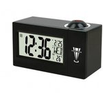 Perfeo Часы-будильник "Briton", чёрный, (PF-F3605) время, температура ...