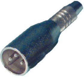 27-4085, ADAPTOR, MONO JACK-3P XLR PLUG